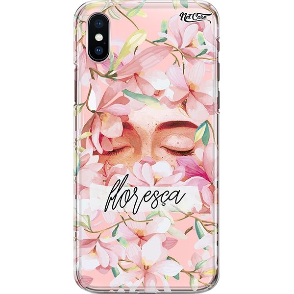 Capa Silicone Netcase Transparente P Talas Flores A Cb Acess Rios