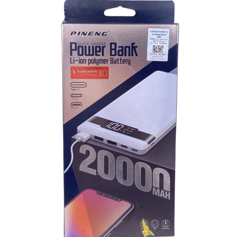 Bateria Extra Port Til Universal Power Bank Pineng Qc Usb Pn