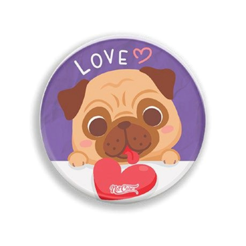 Suporte Pop Socket Netcase Pug Love CB Acessórios