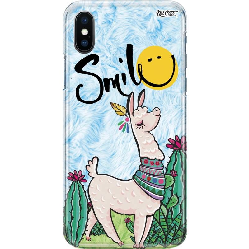 Capa Silicone NetCase Chapada Lhama Smile