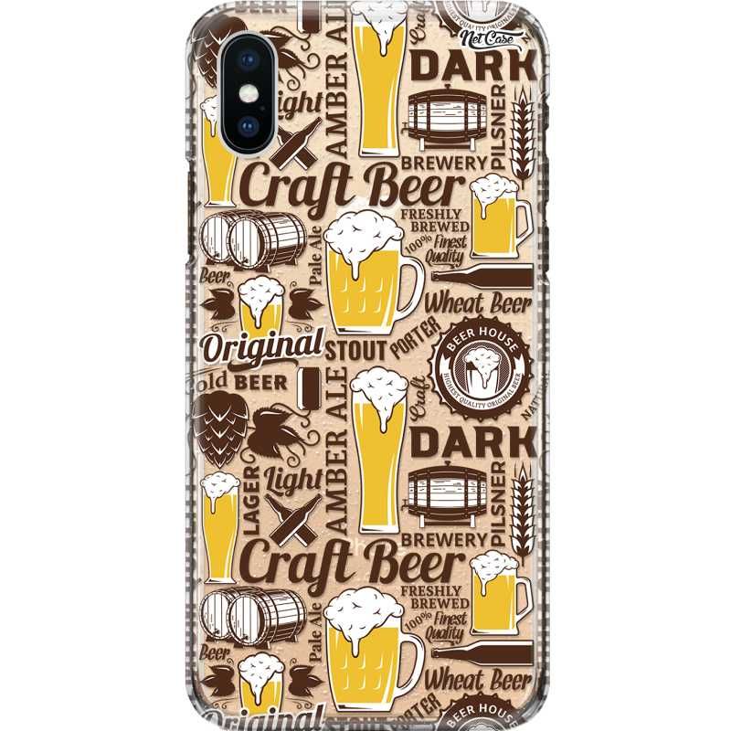 Capa Silicone NetCase Transparente Craft Beer