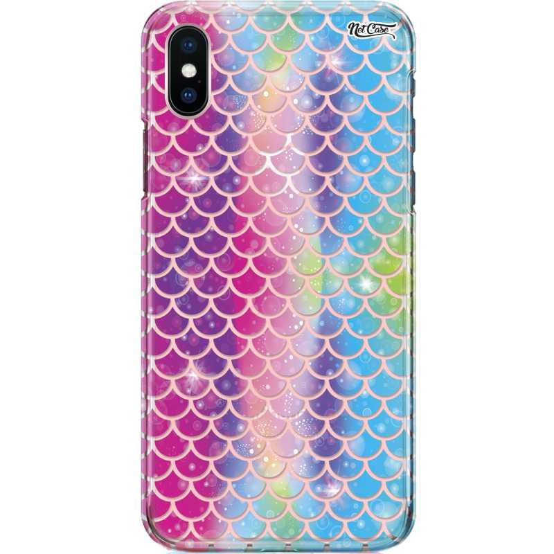 Capa Silicone NetCase Chapada Escamas de Sereia