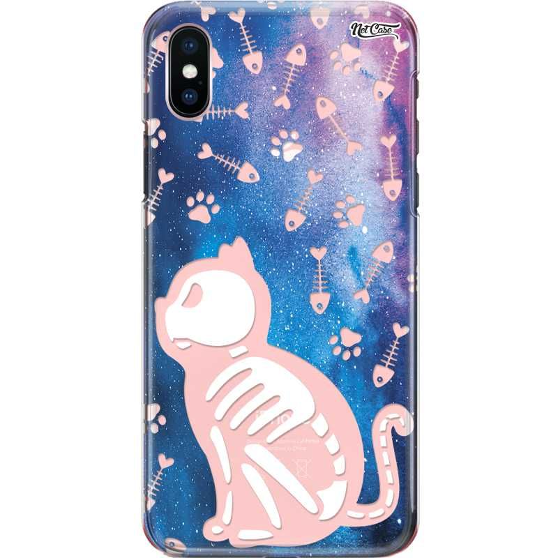 Capa Silicone NetCase Chapada Skeleton Cat