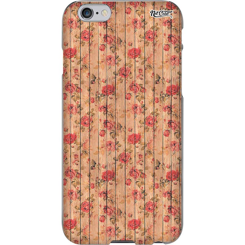 Capa Silicone NetCase Chapada Madeira Roseiral