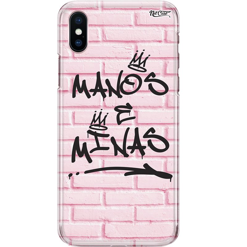 Capa Silicone NetCase Chapada Muro Manos e Minas