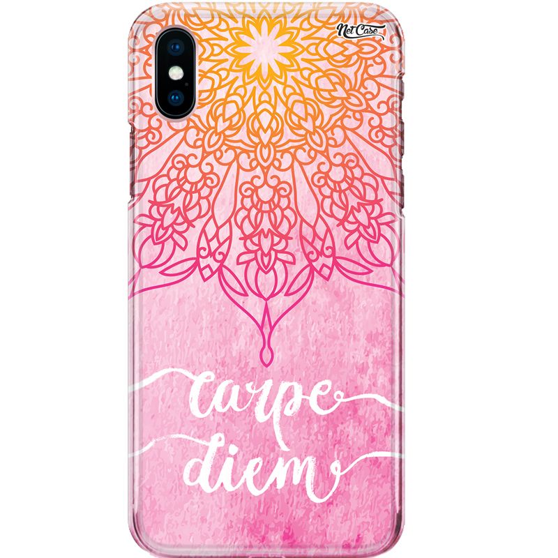 Capa Silicone NetCase Chapada Mandala Carpe Diem