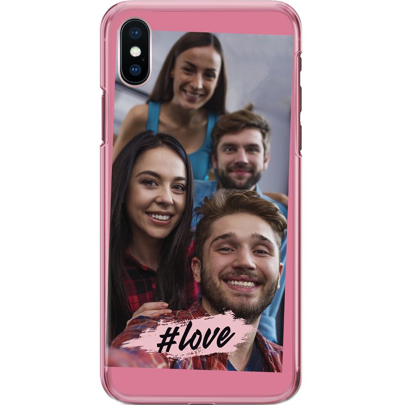 Capa Silicone NetCase Chapada Foto em Diagonal #Love - Personalize Com Sua Foto