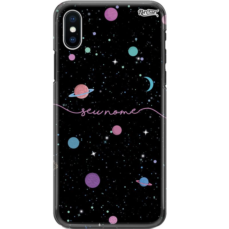 Capa Silicone NetCase Chapada Nome Espaço Sideral