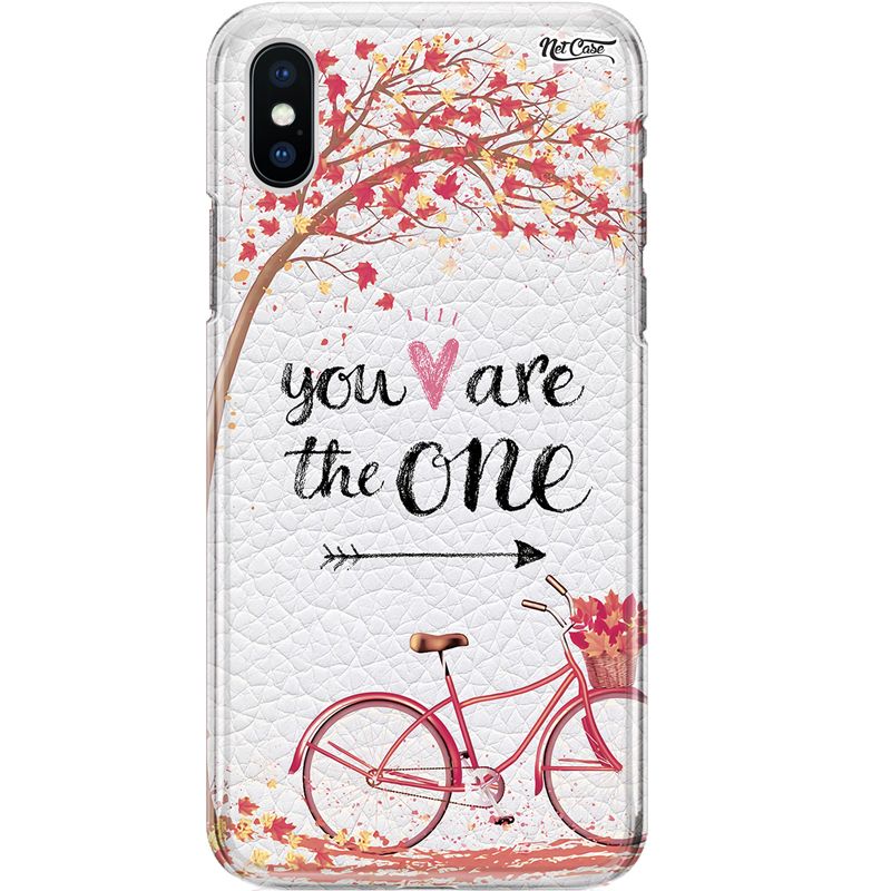 Capa Silicone NetCase Chapada Bicicleta Floral: You Are the One