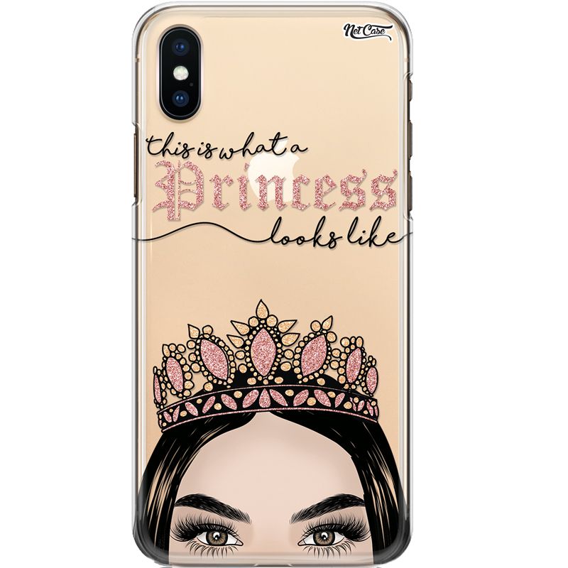 Capa Silicone NetCase Transparente This is What a Princess Looks Like