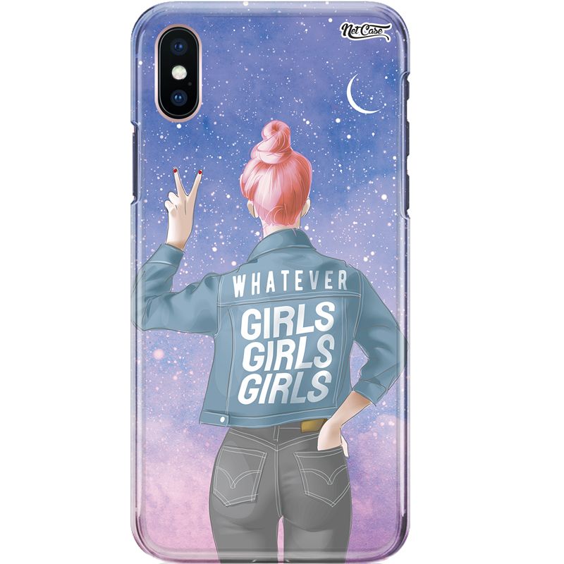 Capa Silicone NetCase Chapada Whatever Girls Girls Girls