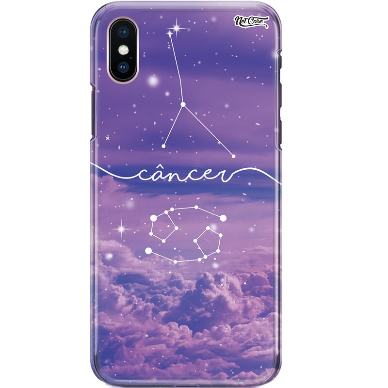 Capa Silicone NetCase Chapada Signo Câncer