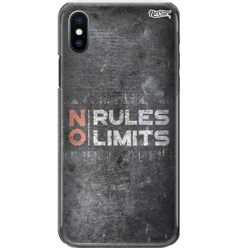 Capa Silicone NetCase Chapada No Rules/Limits