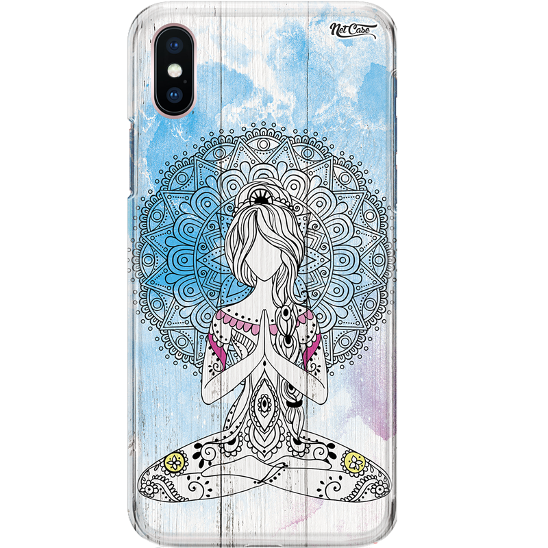 Capa Silicone NetCase Chapada Mulher Mandala Ioga