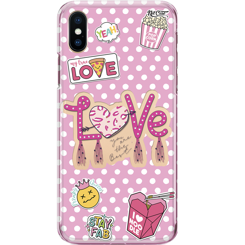 Capa Silicone NetCase Chapada Poás Love You Are the Best