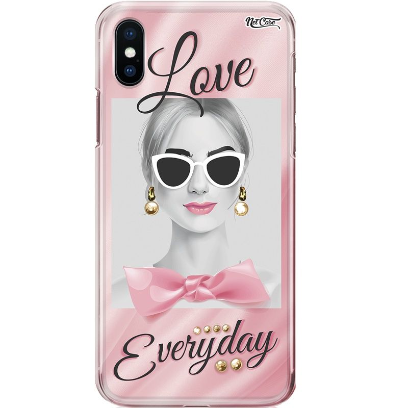 Capa Silicone NetCase Chapada Fashion Girl: Love Everyday