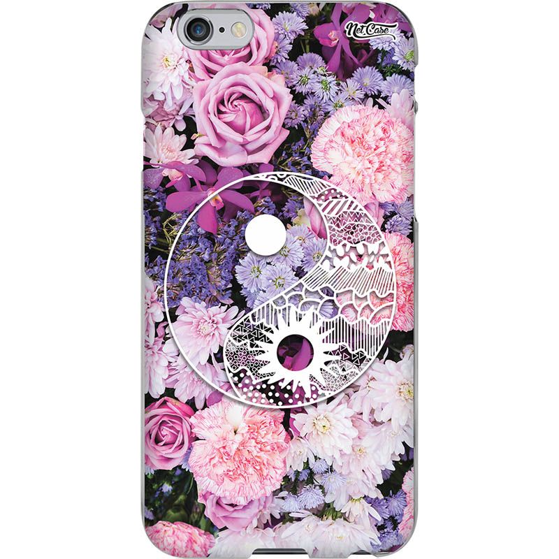 Capa Silicone NetCase Chapada Floral Yin-Yang