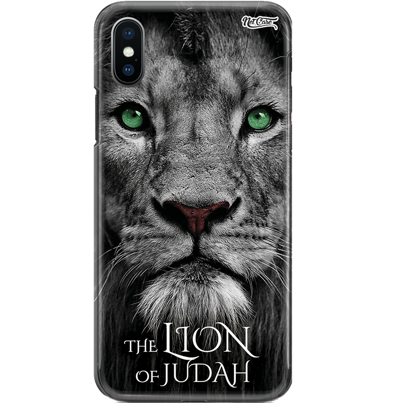 Capa Silicone NetCase Chapada Lion Face: The Lion of Judah