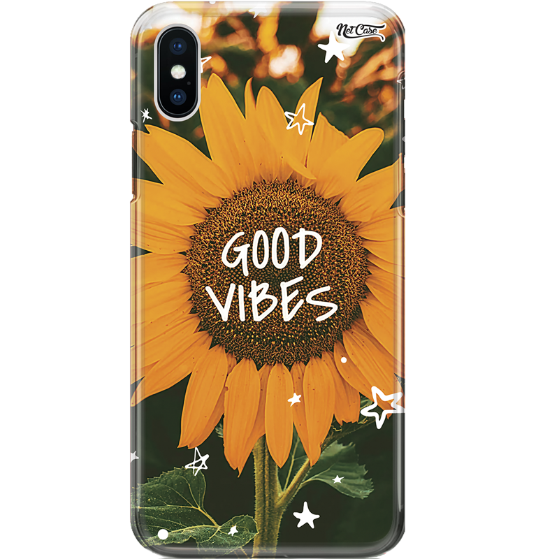 Capa Silicone NetCase Chapada Girassol Good Vibes