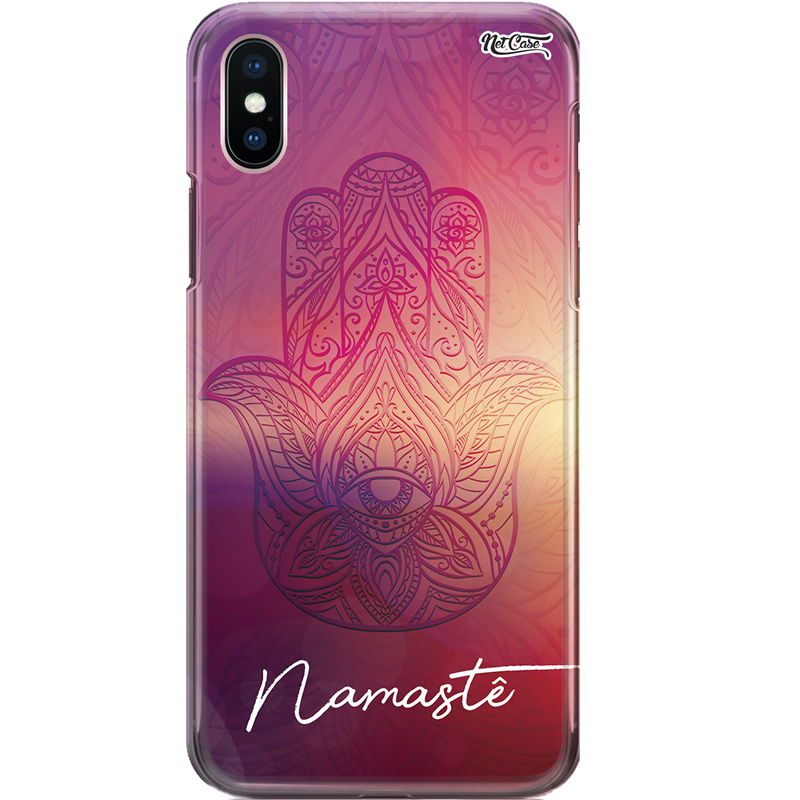 Capa Silicone NetCase Chapada Hamsá Namastê