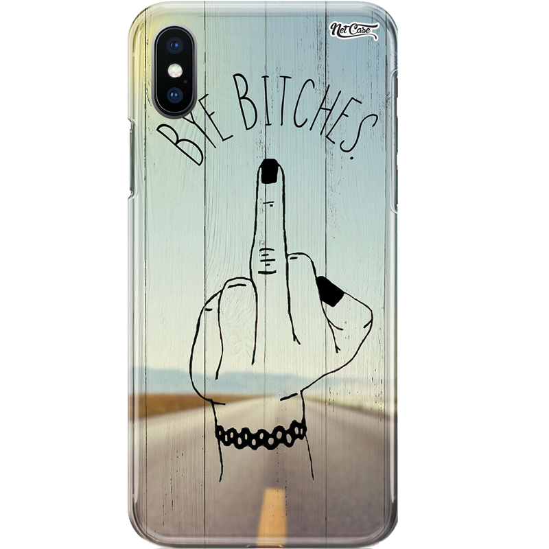 Capa Silicone NetCase Chapada Bye Bitches.