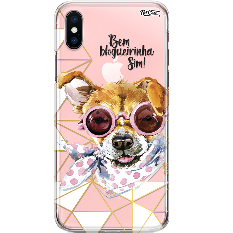 Capa Silicone NetCase Transparente Bem Blogueirinha Sim!