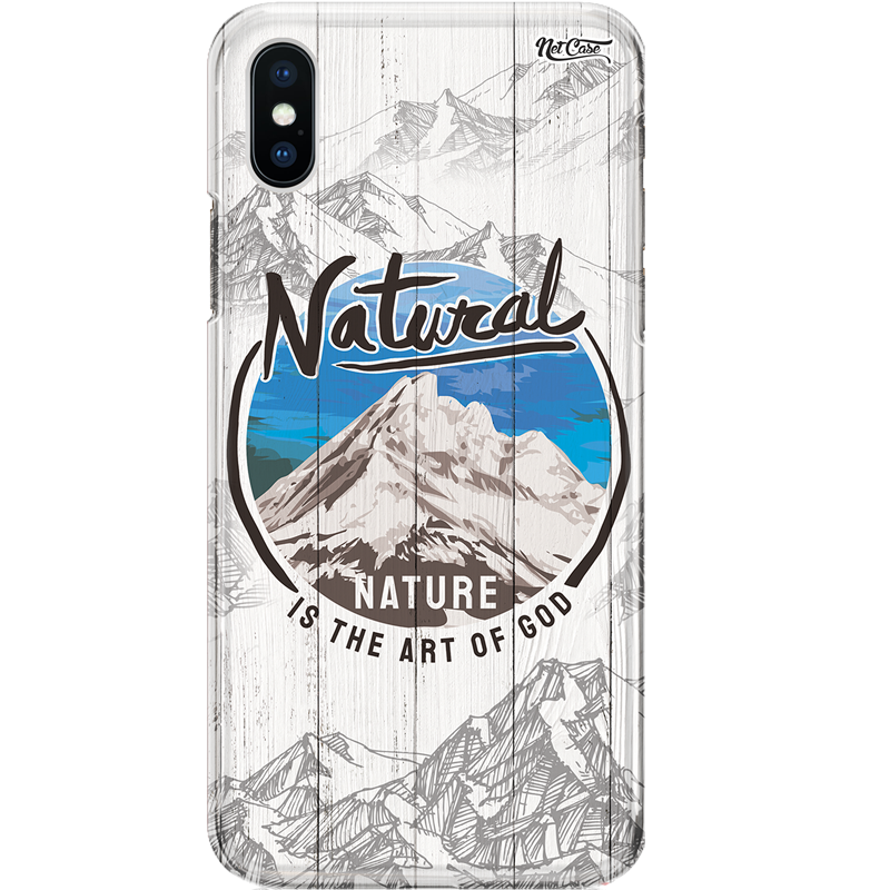 Capa Silicone NetCase Chapada Natural: Is the Art of God