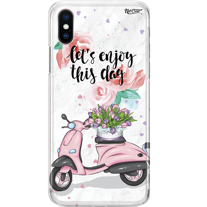 Capa Silicone NetCase Chapada Let's Enjoy This Day