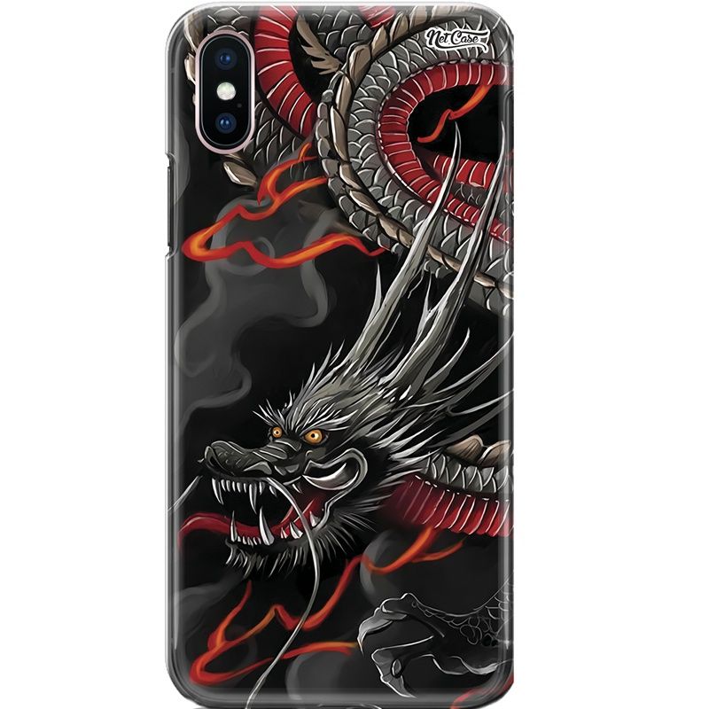 Capa Silicone NetCase Chapada Chinese Dragon