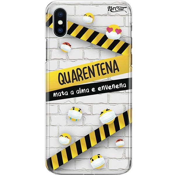 Capa Silicone NetCase Chapada Quarentena: Mata a Alma e Envenena