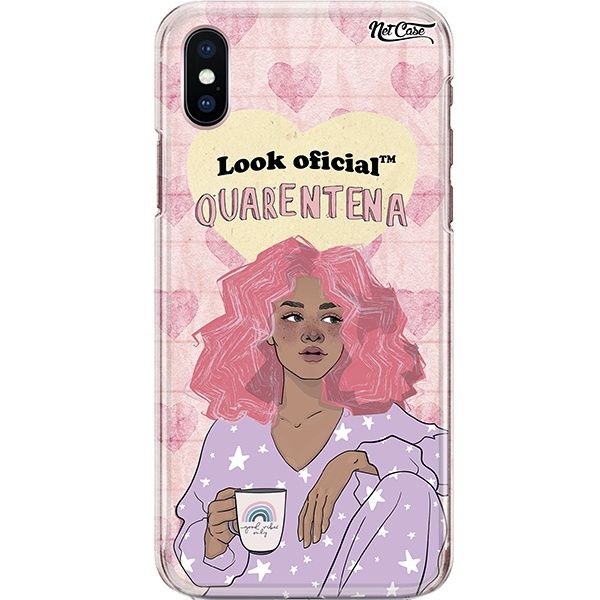 Capa Silicone NetCase Chapada Look Oficial: Quarentena