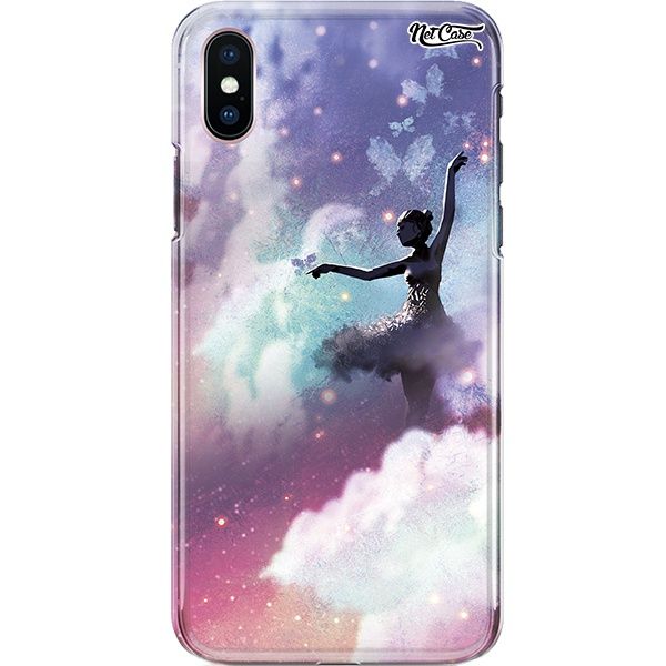 Capa Silicone NetCase Chapada Aquarela Bailarina