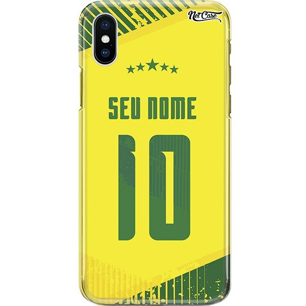 Capa Silicone NetCase Chapada Nome Camisa 10