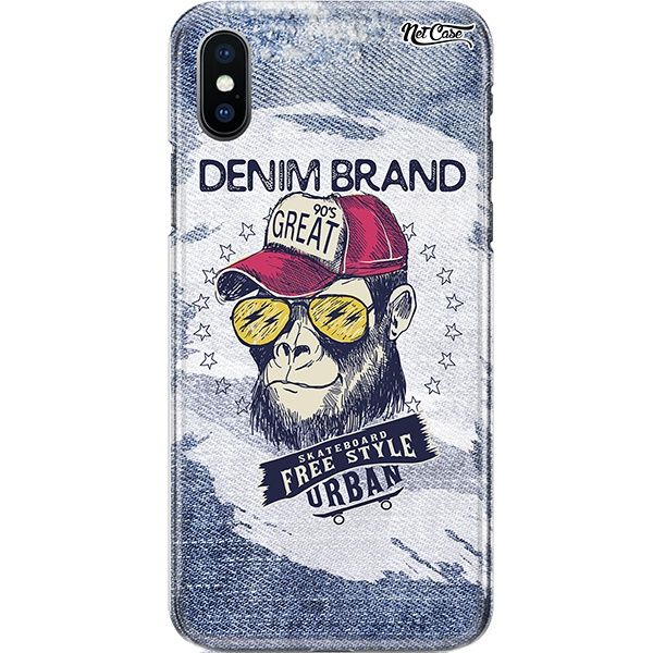 Capa Silicone NetCase Chapada Denim Brand: Skateboard Free Style