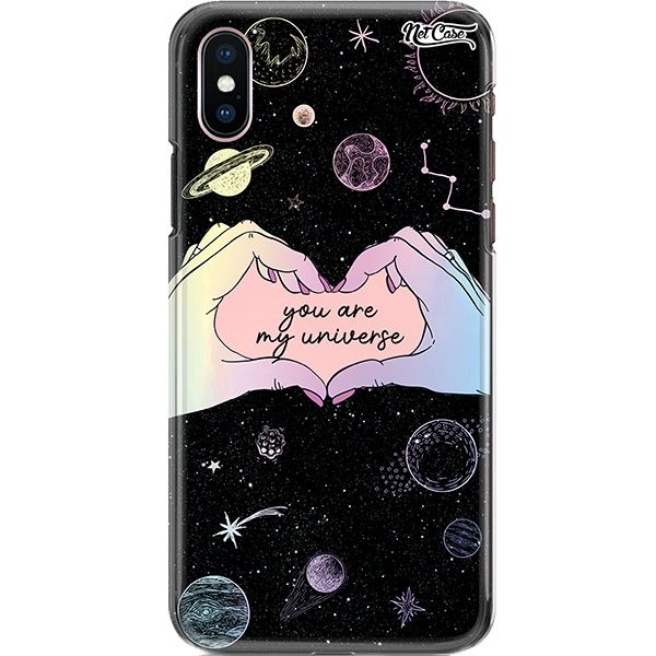 Capa Silicone NetCase Chapada Planets: You Are My Universe