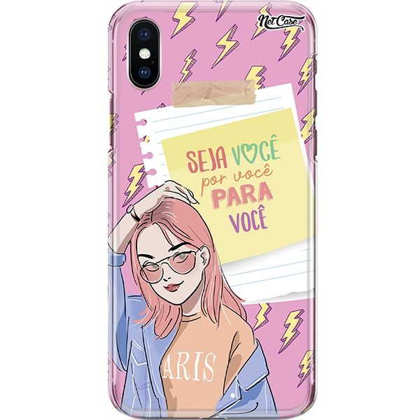 Capa Silicone NetCase Chapada Seja: Por e Para Você