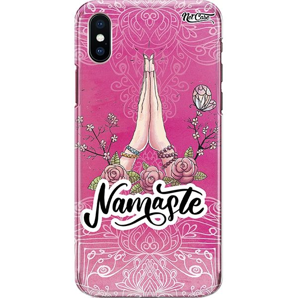 Capa Silicone NetCase Chapada Namastê Mandala Flor de Lótus