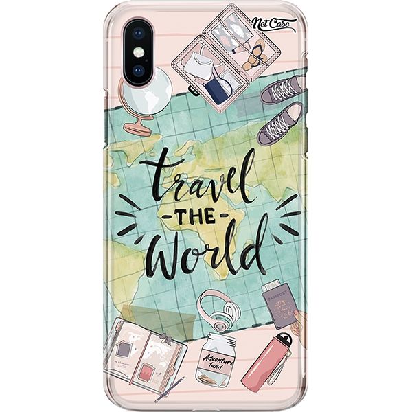 Capa Silicone NetCase Chapada Travel -The- World