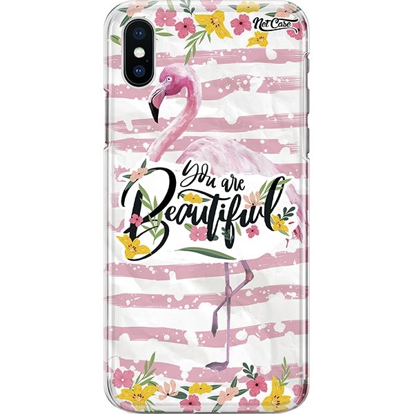 Capa Silicone NetCase Chapada Flamingo: You Are Beautiful