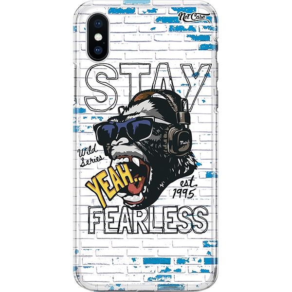 Capa Silicone NetCase Chapada Stay Fearless