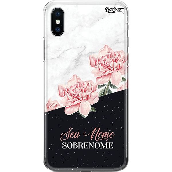 Capa Silicone NetCase Chapada Nome Roses of the Universe