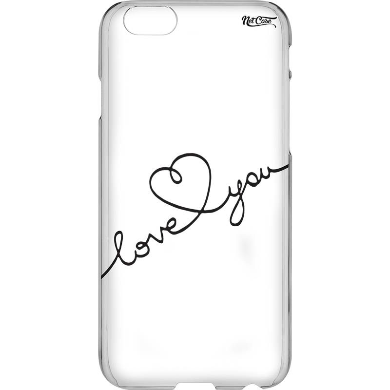 Capa Silicone NetCase Vazada Love You