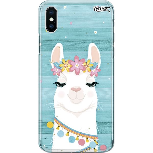 Capa Silicone NetCase Chapada Decorated Llama