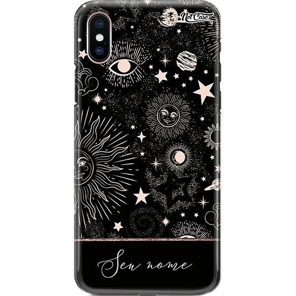 Capa Silicone NetCase Chapada Nome Geometric Space