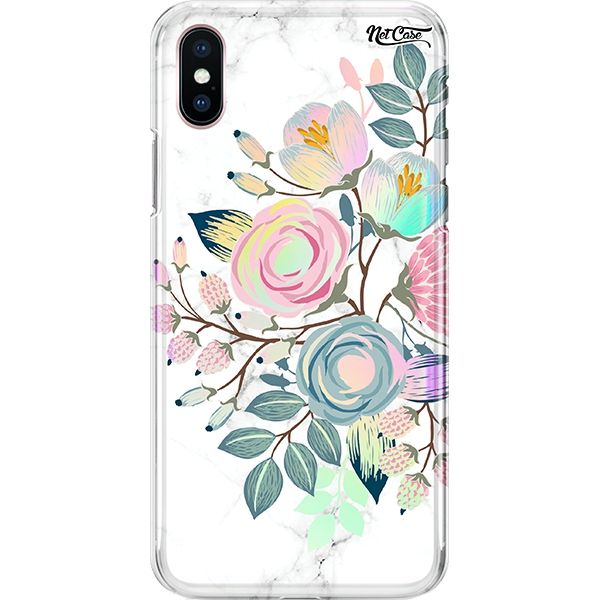 Capa Silicone NetCase Holográfica Fruit Flowers