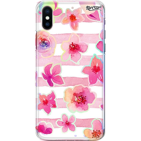 Capa Silicone NetCase Holográfica Summer Flower Bands