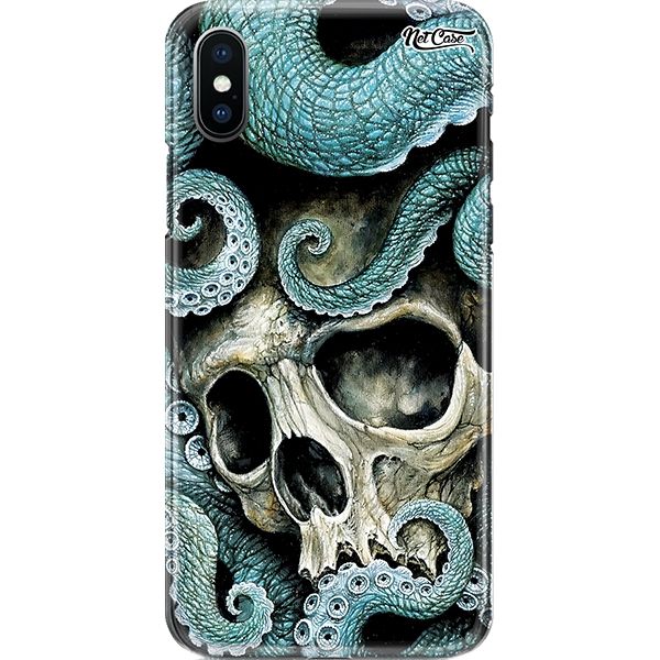 Capa Silicone NetCase Chapada Skull Tentacles