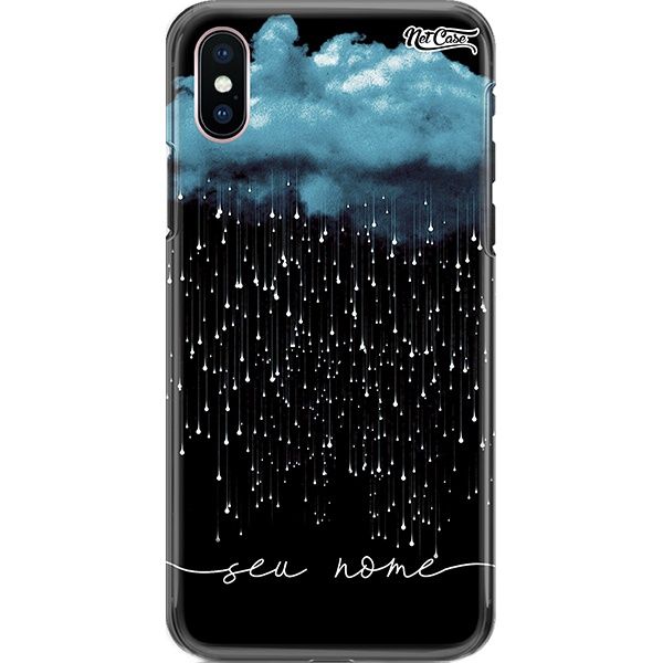 Capa Silicone NetCase Chapada Nome Crystal Rain