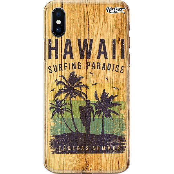 Capa Silicone NetCase Chapada Hawaii Surfing Paradise