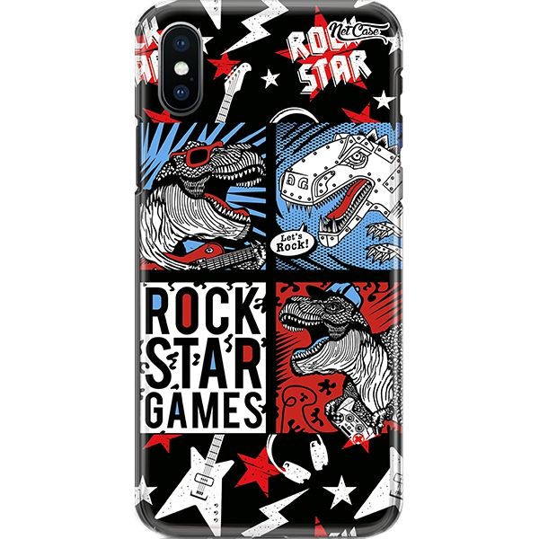 Capa Silicone NetCase Chapada Dinosaur: Rock Star Games